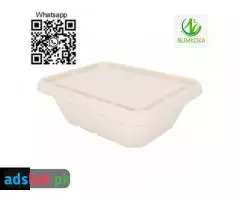 display trays fruit tray sugarcane tray tray plate pulp tray packaging bagasse packaging - 6