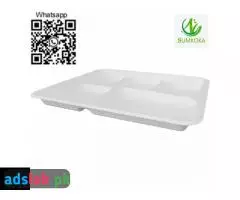 display trays fruit tray sugarcane tray tray plate pulp tray packaging bagasse packaging - 8