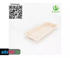 display trays fruit tray sugarcane tray tray plate pulp tray packaging bagasse packaging - 13