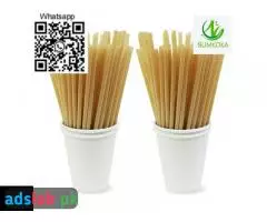 glass straws straws bamboo paper straw bagasse drinking straw sugarcane straw - 7