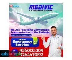 Get Excellent ICU Medical Aids by Medivic Air Ambulance from Kolkata