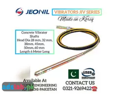 JEONIL (Korea) Concrete Vibrator Shafts JIV SERIES