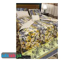 7 Pcs Export Quality Cotton Salonica Comforter Set - 8