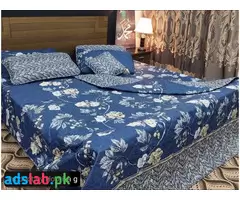 7 Pcs Export Quality Cotton Salonica Comforter Set - 9