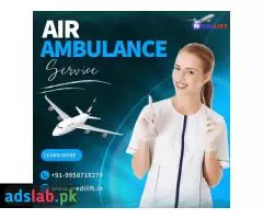 Use the Top Class Patient Rescue Air Ambulance Services in Guwahati by Medilift
