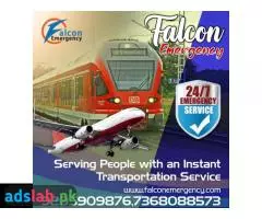 Falcon Train Ambulance in Patna- Booking in second and third-class coaches