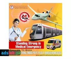 Get Safest ICU Train Ambulance Service in Patna by Panchmukhi Train Ambulance - 1