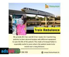 Shift your patient safely from Anywhere in India with Hanuman Train Ambulance service - 1