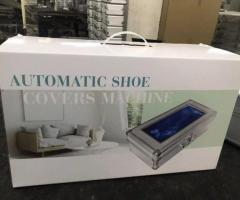 Touchless Automatic Shoe Cover Applicator Machine for Industrial & Medical Use
