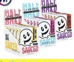 Half Bak'd Sauce'd Exotix THCA Disposable Vape | 4g | 5ct Display In Karachi~03001597757