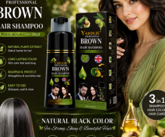 Yardlie Hair Color Shampoo – Cover Grey Hair Naturally