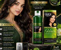 Quick Shine Hair Color Gel – Long-Lasting Hair Color