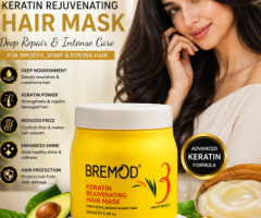 Bremod Keratin Hair Mask for Men & Women – Easy Hair Care