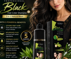 Lichen Hair Color Shampoo – Smooth, Shiny & Attractive Hair