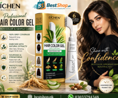 Lichen Professional Hair Color Gel – Rich & Long-Lasting Hair Color