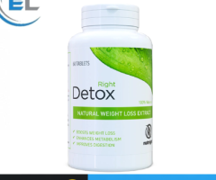 Nutright Right Detox Naturel Weight Loss Extract 60 Tablets In Pakistan 03390001039
