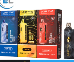 LOST THC V3 THCA Live Concentrate Disposable 7.5G In Pakistan 03390001039