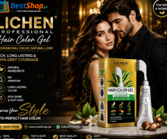 Lichen Professional Hair Color Gel – Rich & Long-Lasting Hair Color
