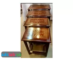 Nesting Table ( Solid chiniyoti sheesham wood)