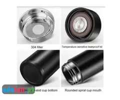 Imported Best Quality Smart Stainless Steel Thermos Water Bottle with Digital LED - 3