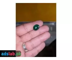 Emerald - Zamurad Stone, Emerald Claw Silver Ring - 4