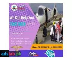 Credible ICU Support Air Ambulance Service in Patna at Low-Price