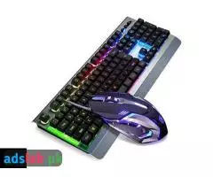Mechanical RGB keyboard mouse combo best price