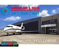 Affordable Hariom Air ambulance service in Guwahati