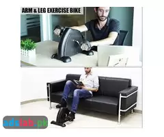 New Portable Mini Cycle Bike Exercise Cycle - Foot Pedal Exercise Machine Arm and Leg - 4