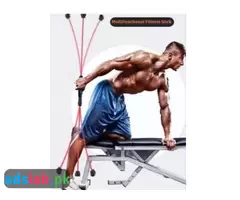 Multi-Function Fitness Training Exercise Elastic Stick Vibrating Rod-Home Indoor Fitness - 3