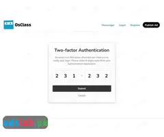 Two-factor Authentication Plugin osclass for free - 2