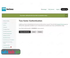 Two-factor Authentication Plugin osclass for free - 3